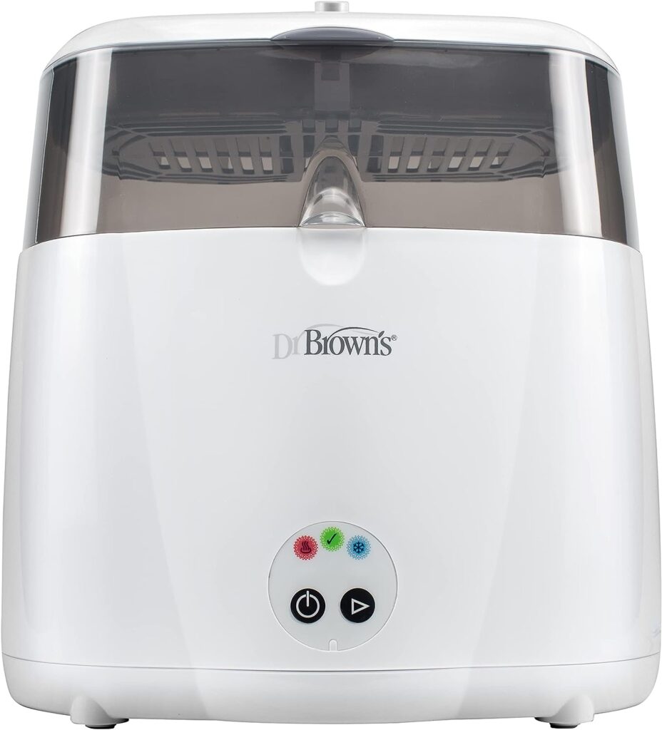 Dr. Brown’s Deluxe Electric Sterilizer for Baby Bottles and Other Baby Essentials
