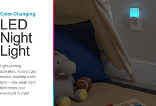 ge color changing led night light review