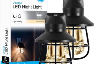 ge led vintage night light review