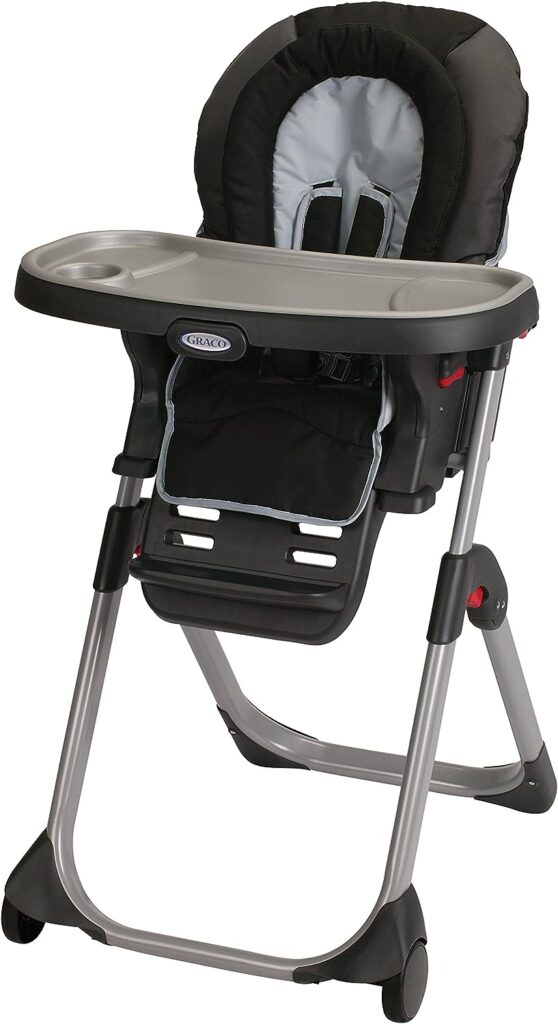 Graco DuoDiner LX High Chair, Converts to Dining Booster Seat, Metropolis