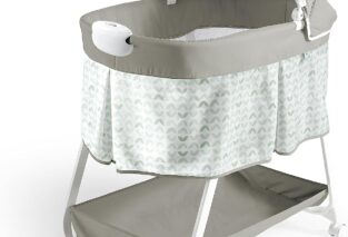 ity by ingenuity snuggity snug bedside baby bassinet review