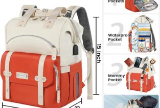 jiefeike girls diaper bag backpack review