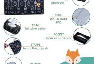 lil fox baby changing pad review