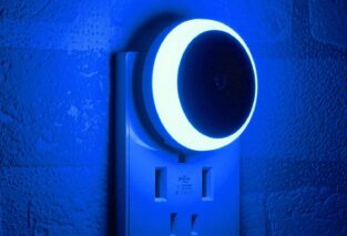 mycozylite blue night light plug in review