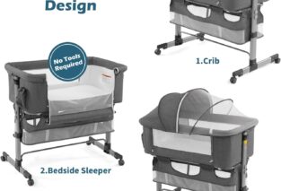 nordmiex bedside sleeper bedside crib review