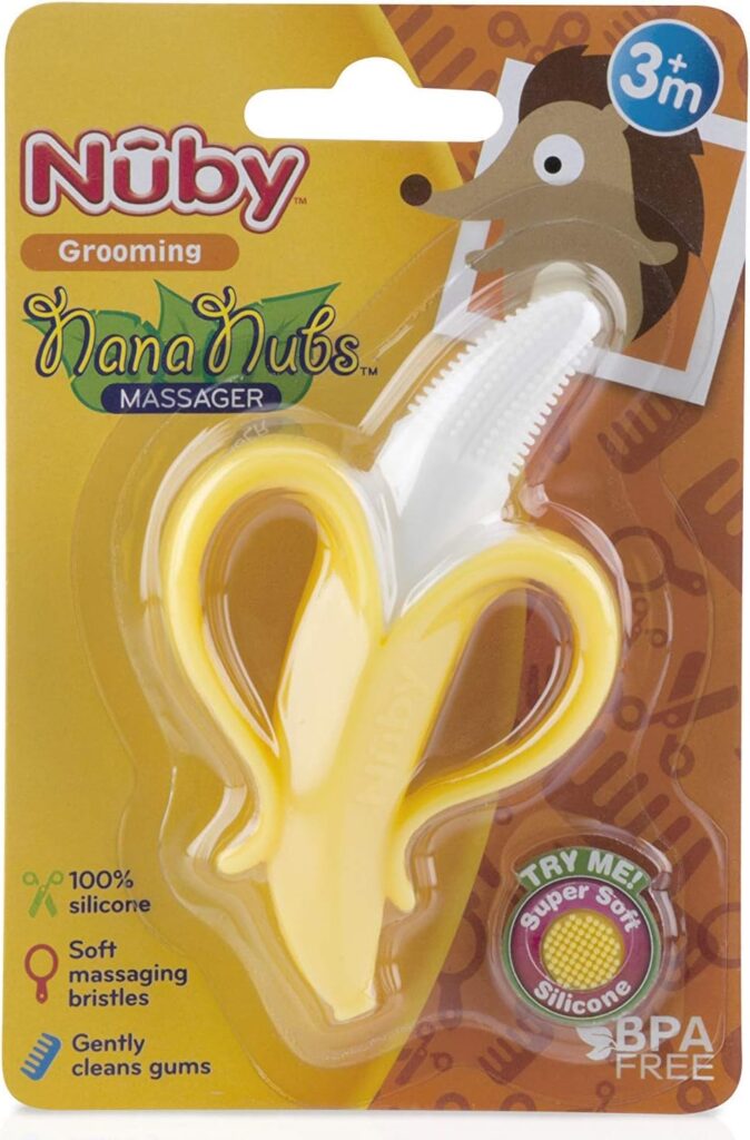 Nuby Nananubs Banana Massaging Teether