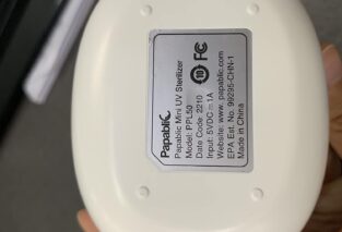 papablic portable uv light sterilizer review