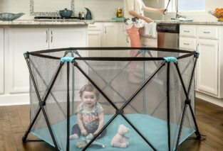 regalo my portable play yard indoor and outdoor review