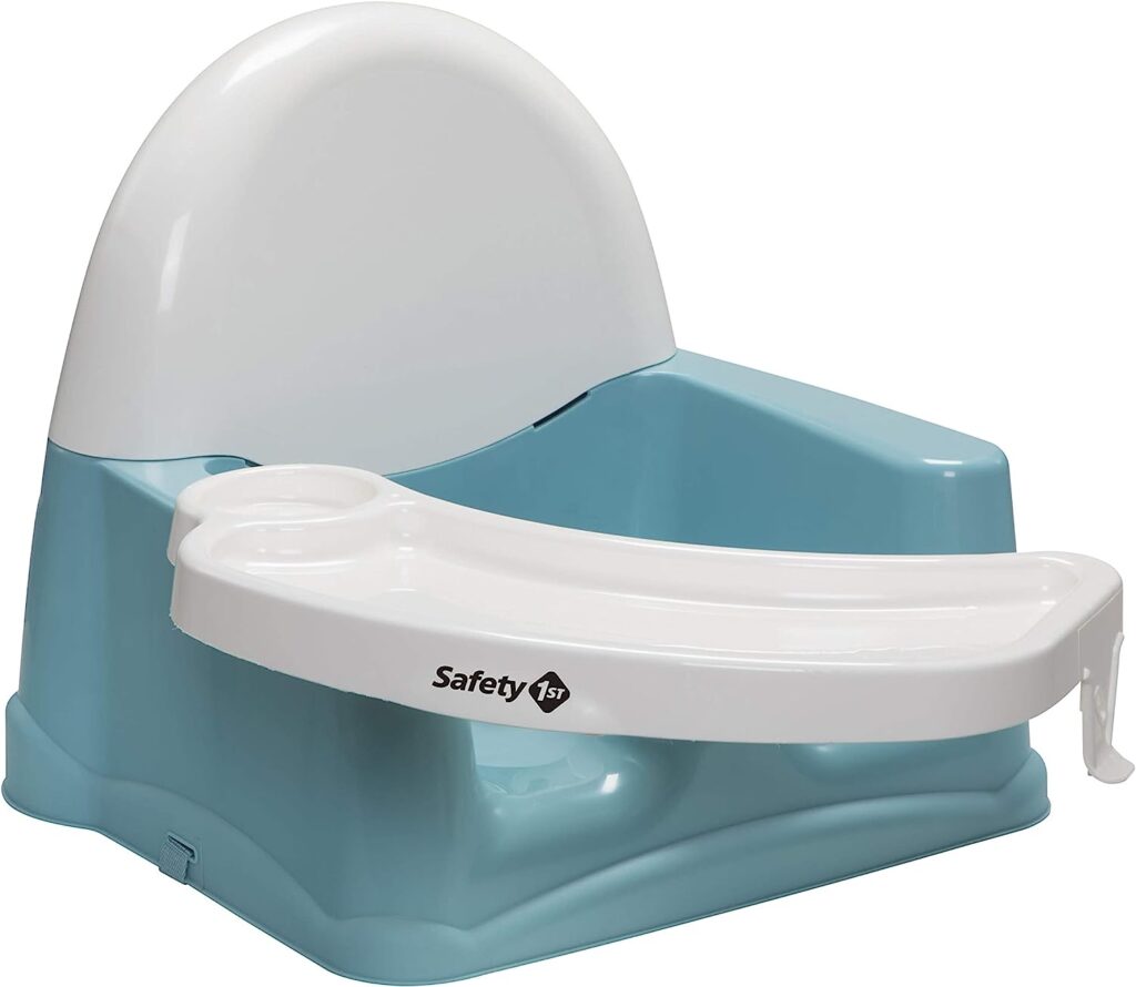 Safety 1st Easy Care Swing Tray Feeding Booster, Vitamin Sea