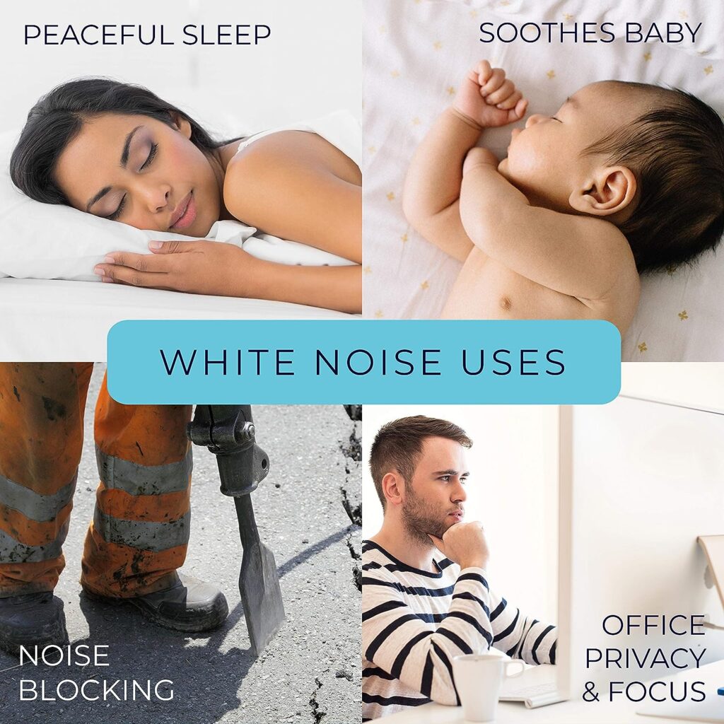 Yogasleep Dohm Classic (White) The Original White Noise Sound Machine, Soothing Natural Sounds from a Real Fan, Sleep Therapy for Adults  Baby, Noise Cancelling for Office Privacy  Meditation